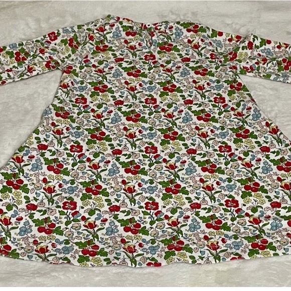 Mini Boden Unicorn AUTUMN BERRY Appliqué Dress - Picture 3 of 4